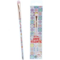 Vegan Friendly Baby Pink Eye Shadow Brush Filled With Love Hearts Eye Shadow Brush