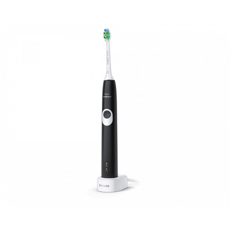 Philips 4300 Series HX6800/63 Electric Sonic Toothbrush for Adults Black with Integrated Battery 110-240 Li-Ion Battery