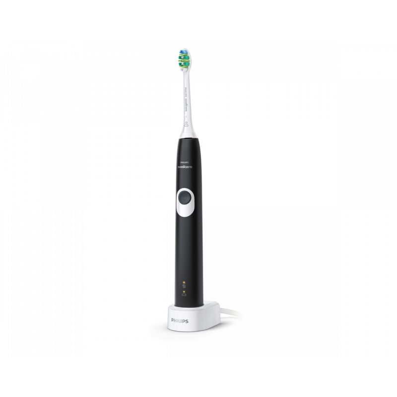 Philips 4300 Series HX6800/63 Electric Sonic Toothbrush for Adults Black with Integrated Battery 110-240 Li-Ion Battery