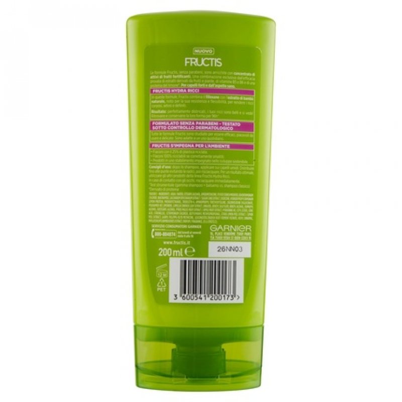 Fructis Hydra Ricci Hair Conditioner 200ml