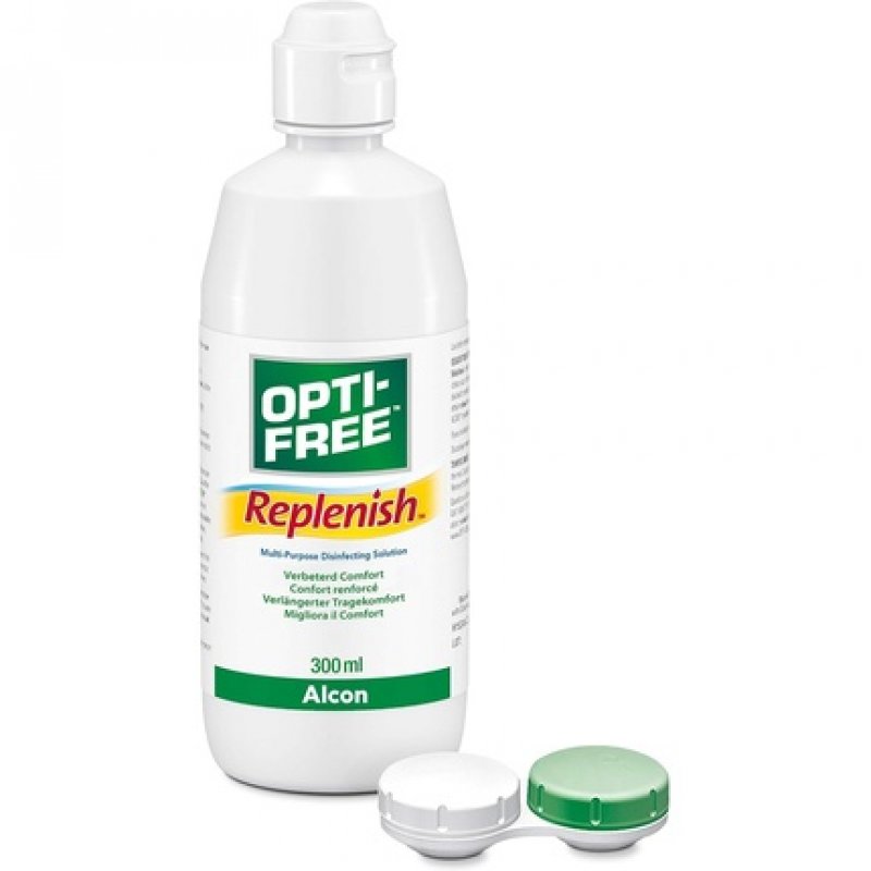 Opti-Free Replenish Contact Lens Solution 300ml