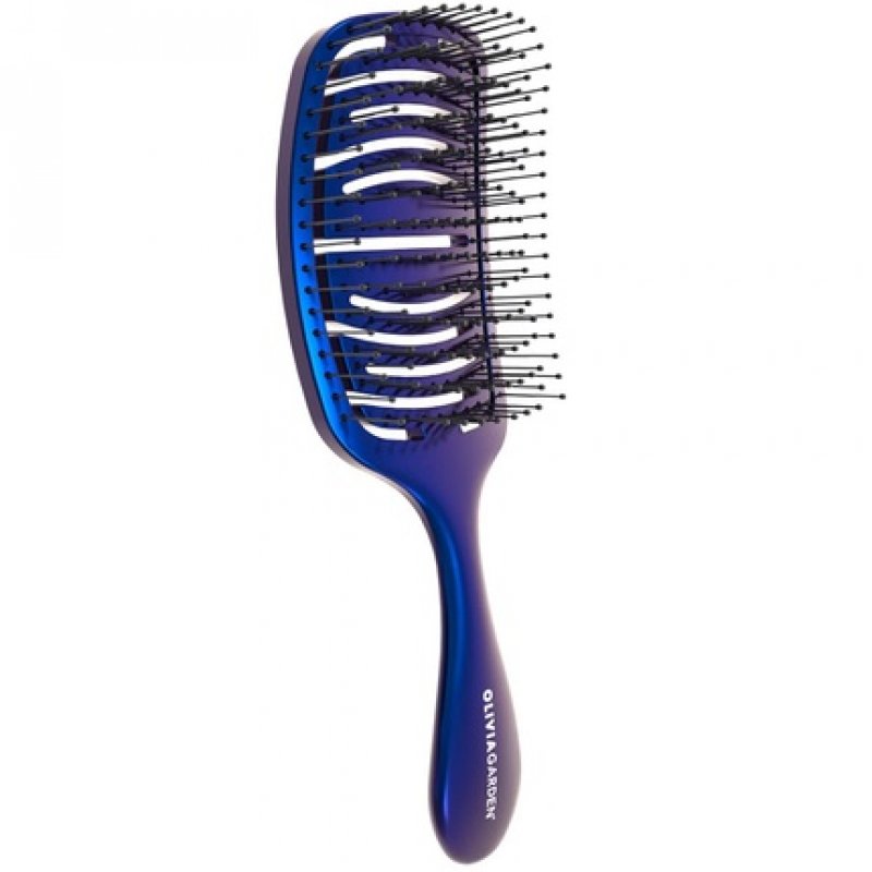 Olivia Garden iDetangle Medium Space Edition Milkyway Blue