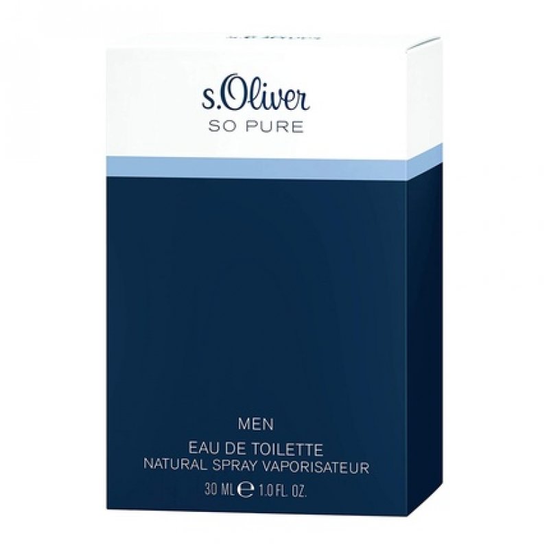 S.Oliver So Pure Men Natural Spray Eau de Toilette 30ml