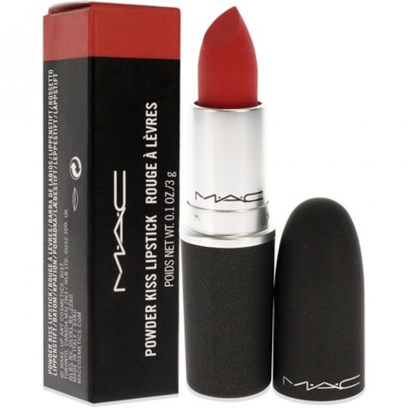 MAC Powder Kiss Lipstick Lasting Passion for Women 0.1oz 3g 315