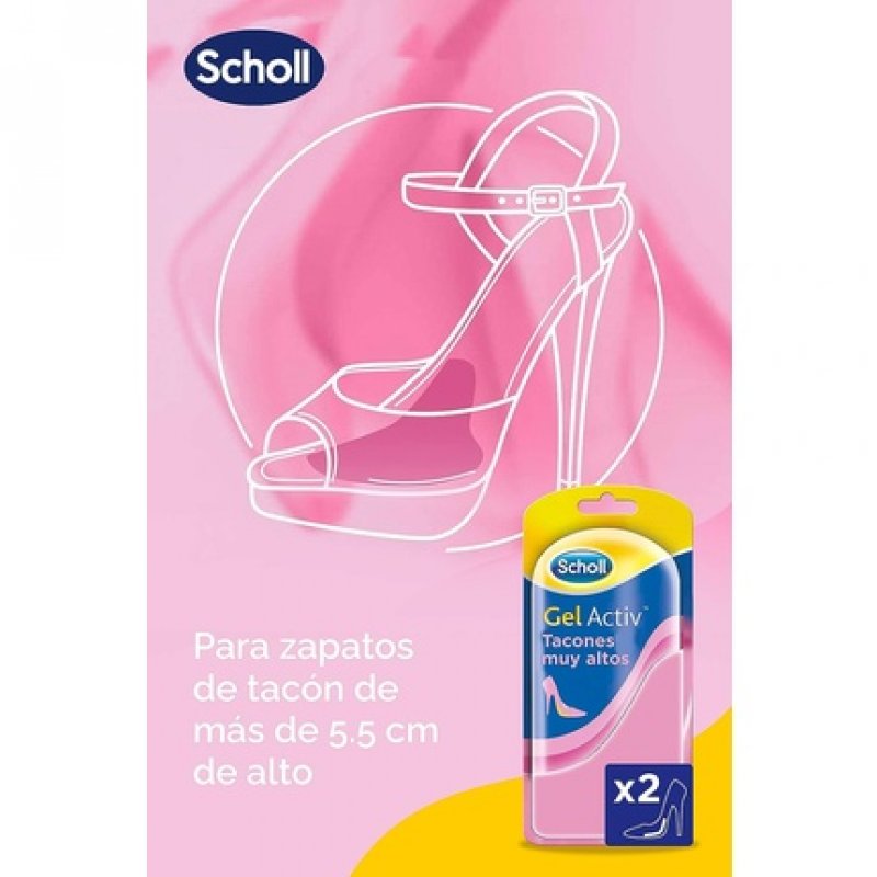 Scholl GelActive Insoles Extreme Heels Size 35-40.5