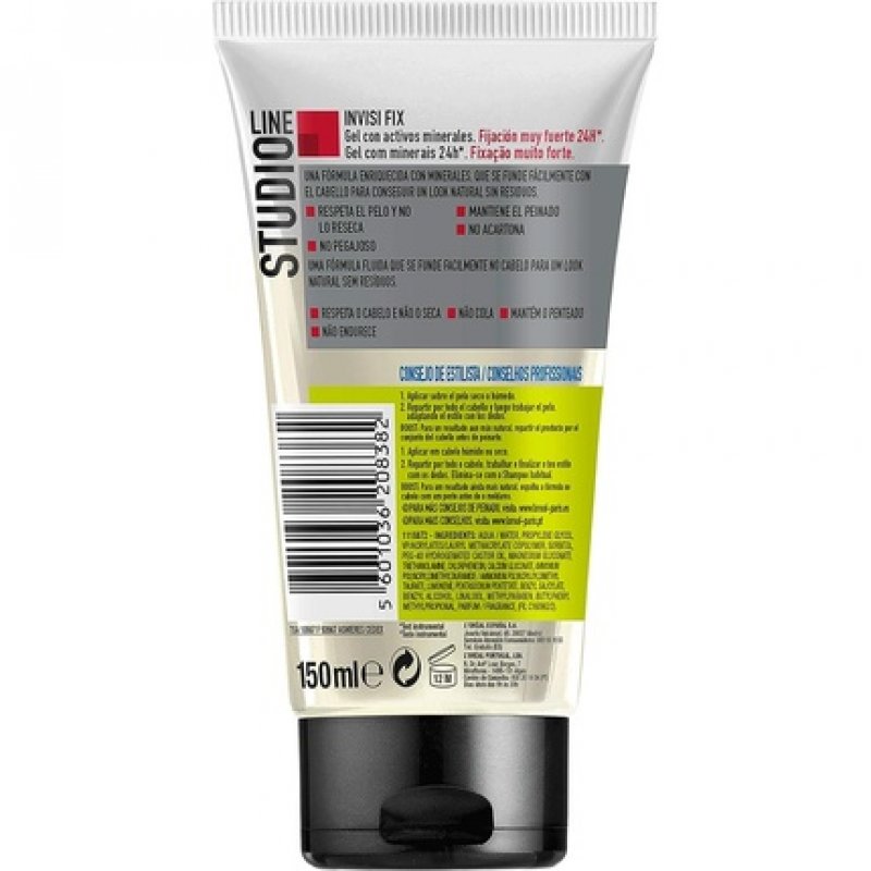L'Oreal Studio Line Invisi Fix Hair Extra Strong Gel 150ml