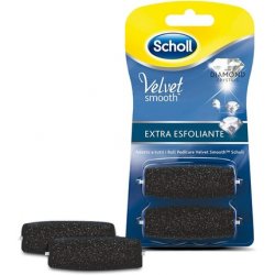 Scholl Velvet Express Pedi Extra Hard Skin Remover Replacement Rollers