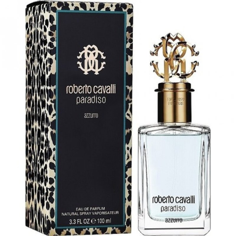 Paradiso Azzuro Roberto Cavalli Women EDP Spray 3.3oz 100ml Authentic France