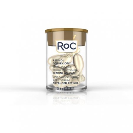 RoC Retinol Correxion Line Smoothing Night Serum Anti-Aging Moisturizer 10capsules
