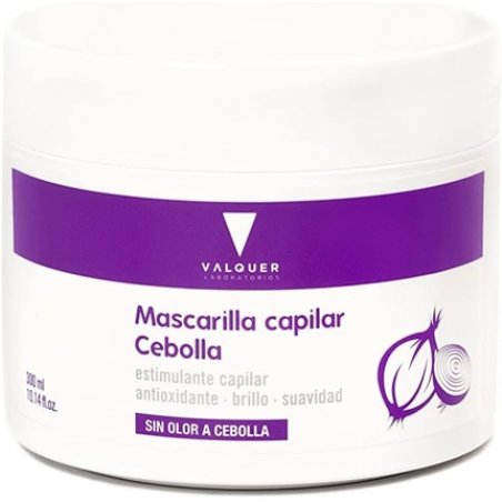 Valquer Onion Mask Hair Stimulant and Antioxidant Cleanser with Macadamia Oil 300ml