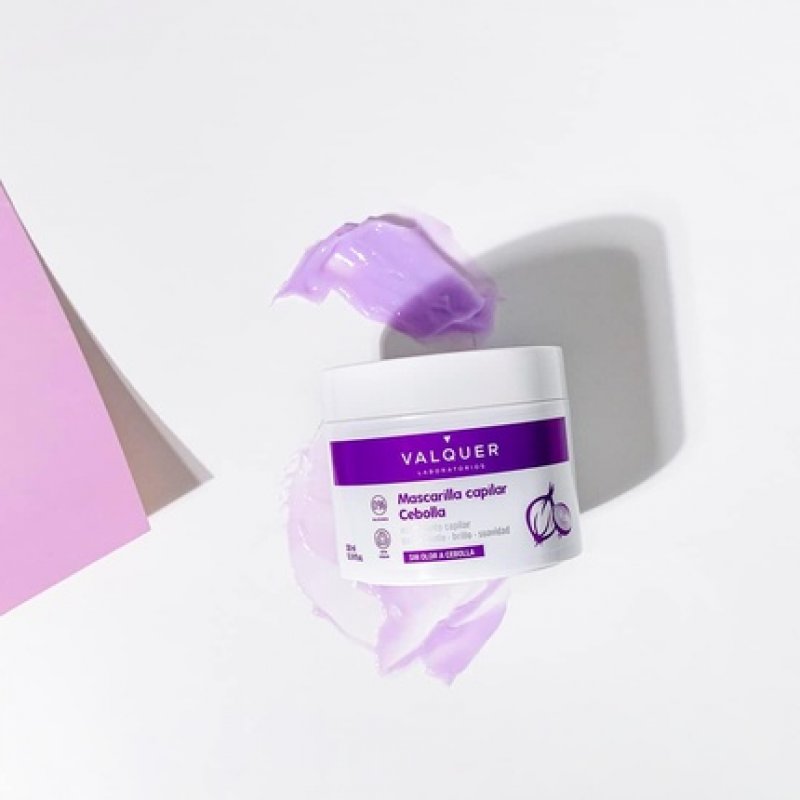 Valquer Onion Mask Hair Stimulant and Antioxidant Cleanser with Macadamia Oil 300ml