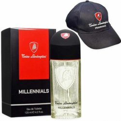 Lamborghini Millennials EDT for Men 125ml with Hat and Samples - Gift Set
