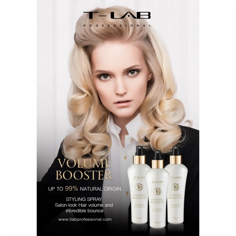 T-Lab Volumizing Spray for Thin Hair Volume Enhancer Styling 150ml