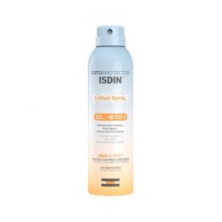 ISDIN Fotoprotector Lotion Spray LSF50 250ml - Moisturizing Protection for Normal to Dry Skin