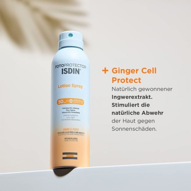 ISDIN Fotoprotector Lotion Spray LSF50 250ml - Moisturizing Protection for Normal to Dry Skin
