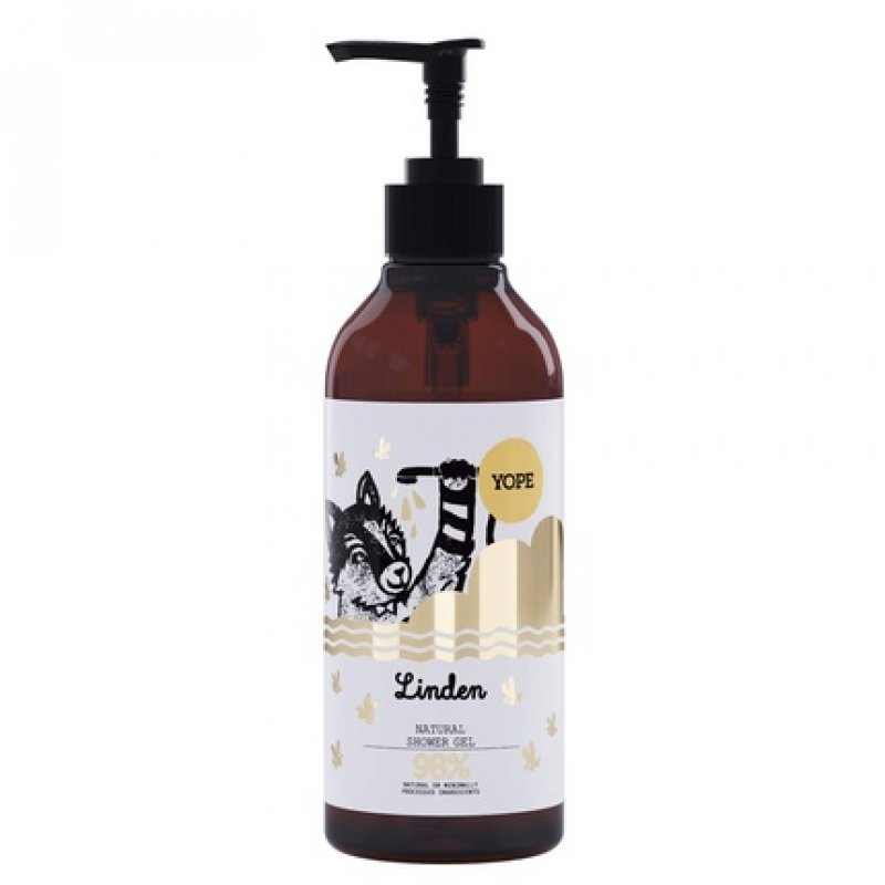 YOPE Natural Shower Gel with Linden Flower Extract 400ml