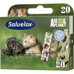 Salvelox Animal Planet Plasters Flexible Durable Breathable Water Dirt Resistant Kids Plasters