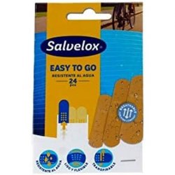 Tiritas Salvelox Easytogo Water Resistant 24 Units
