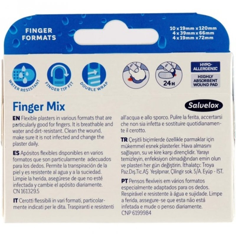 Salvelox Finger Mix 18 One