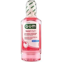 Sunstar Iberia 6080 Gum SENSIVITAL Mouthwash 500ml for Daily Use Black Standard
