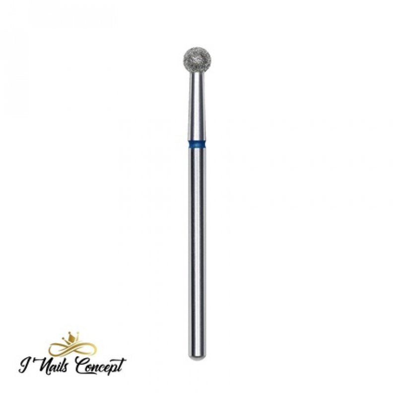 STALEKS PRO Diamond Nail Drill Bits Ball Blue 3.5mm