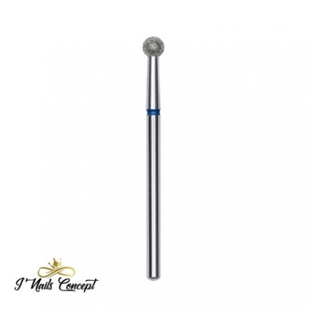 STALEKS PRO Diamond Nail Drill Bits Ball Blue 3.5mm