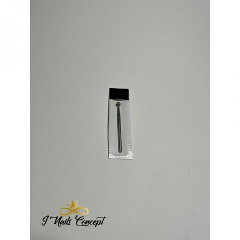 STALEKS PRO Diamond Nail Drill Bits Ball Blue 3.5mm