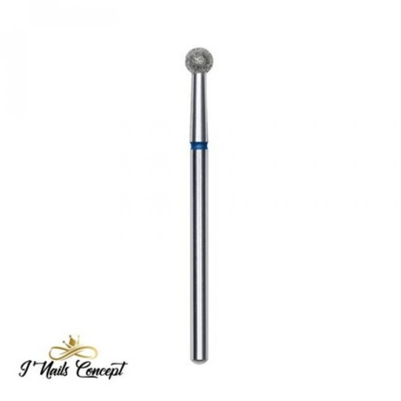 STALEKS PRO Diamond Nail Drill Bits Ball Blue 3.5mm