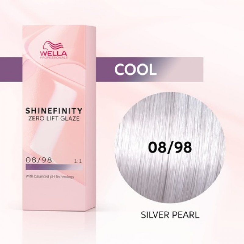 Shinefinity Shade Silver Pearl Hair Color 60ml