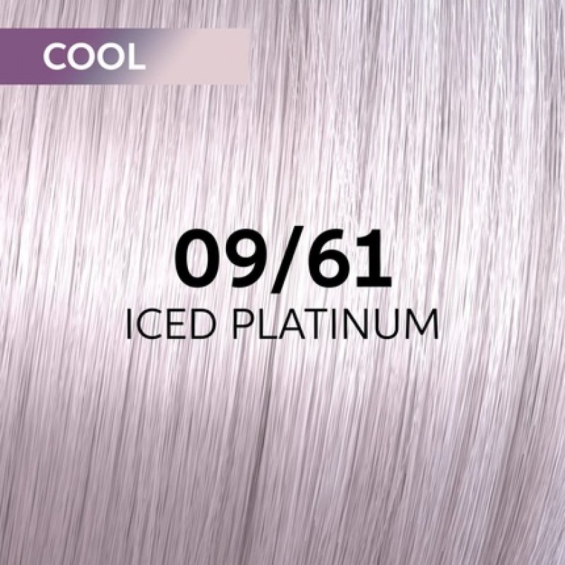 Wella Shinefinity Iced Platinum 09/61 Very Light Ash Violet Blonde 60ml Semi-Permanent Color