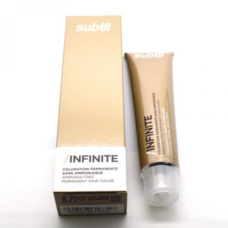 Subtil Infinite Permanent Hair Color 8.71 Light Ash Chestnut Blonde