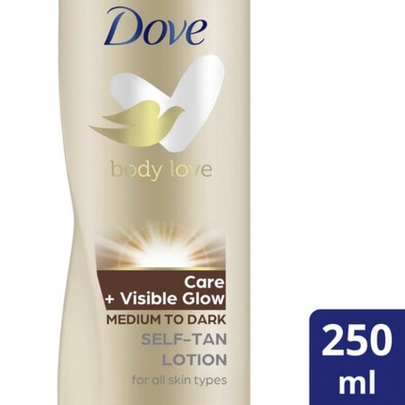 Dove Visible Glow Self-Tan Lotion 250ml