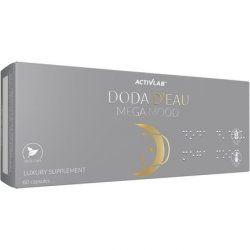 Activlab DODA D'eau Mega Mood 60 Vegetable Capsules - Lion's Mane, Rhodiola Rosea, Bacopa, Amla
