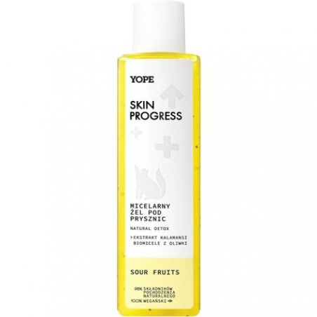 YOPE Micellar Shower Gel Smoothing Hydrating Natural Detox Sour Fruits 200ml