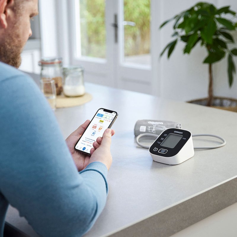 Omron M2 Intelli IT Digital Upper Arm Blood Pressure Monitor Compatible with Omron Connect App
