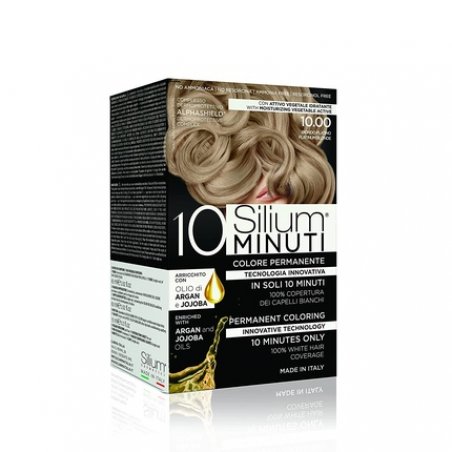 Silium 10 Minute Permanent Hair Color Platinum Blonde 10.00 183g