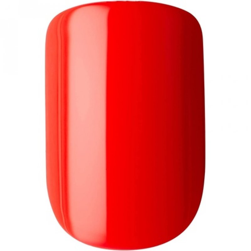 KISS Gel Fantasy Collection Glue-On Manicure Kit Whatever Short Length Square Fake Nails 28 False Nails Nail Glue Nail