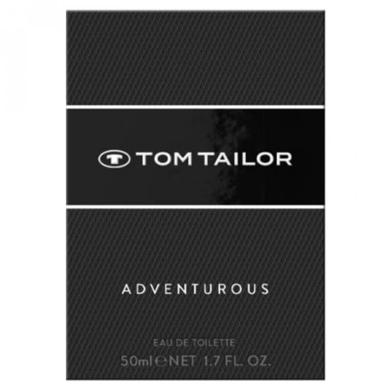 Tom Tailor Adventurous for Him EdT 50ml - Woody and Exciting Men's Fragrance with Bergamot, Lavender and Vanilla -