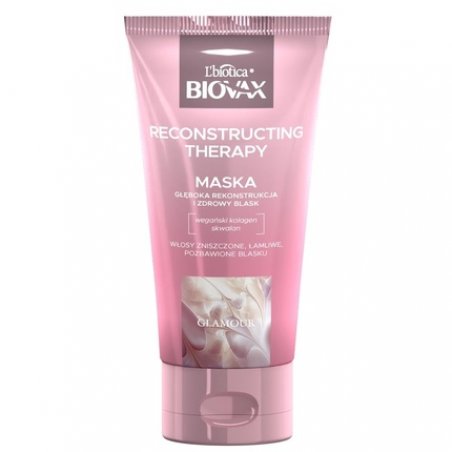 L'biotica Biovax Glamour Reconstructing Therapy Hair Mask 150ml