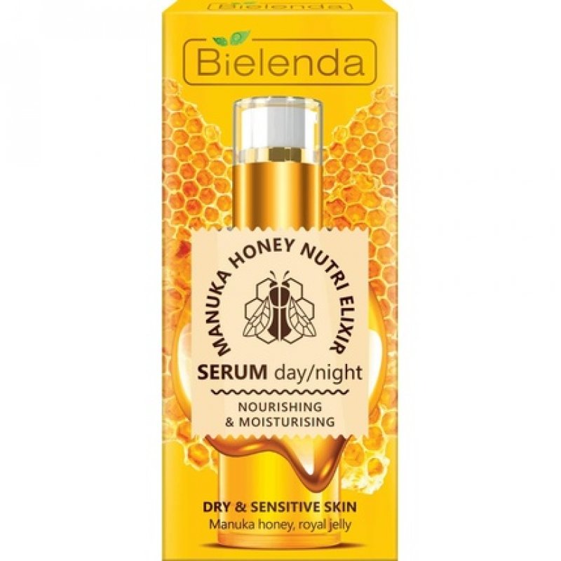 Bielenda Honey Nutri Elixir Moisturizing Serum for Dry and Sensitive Skin 30g