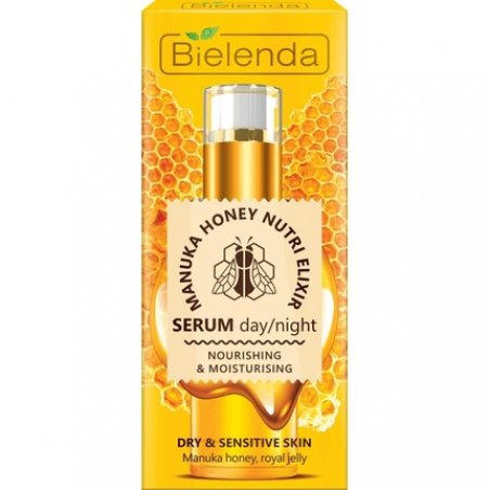 Bielenda Honey Nutri Elixir Moisturizing Serum for Dry and Sensitive Skin 30g