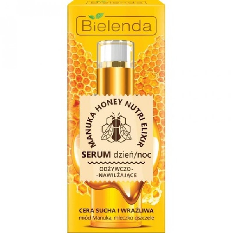 Bielenda Honey Nutri Elixir Moisturizing Serum for Dry and Sensitive Skin 30g