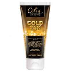 Celia De Luxe Gold 24K Luxury Cream for Hands and Nails 80ml