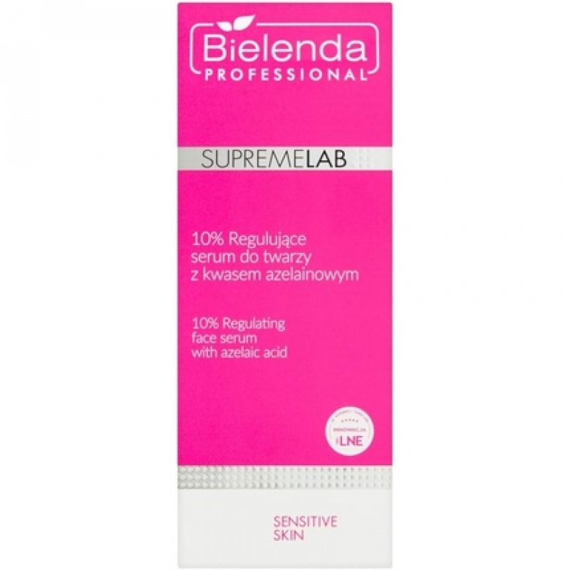 Bielenda Professional Supremelab Sensitive Skin 10% Regulating Face Serum with Azelaic Acid 50ml