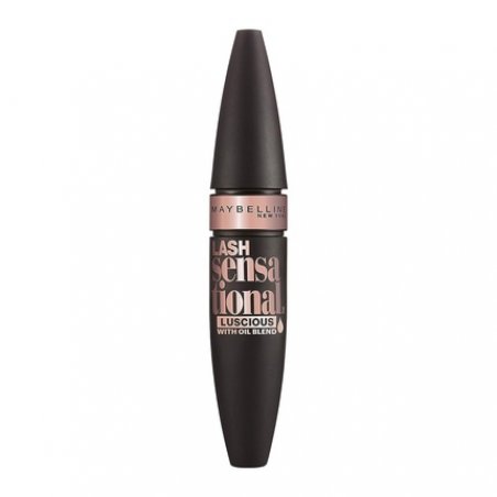 Maybelline Lash Sensational Mascara Luscious Black With Oil Blend 9.5ml
