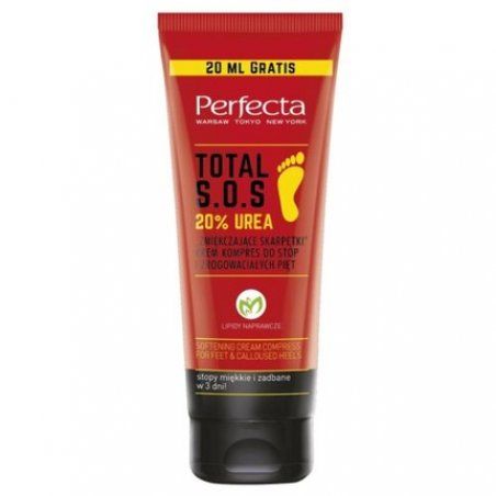 Perfecta Total S.O.S 20% Urea Softening Socks Cream Complex