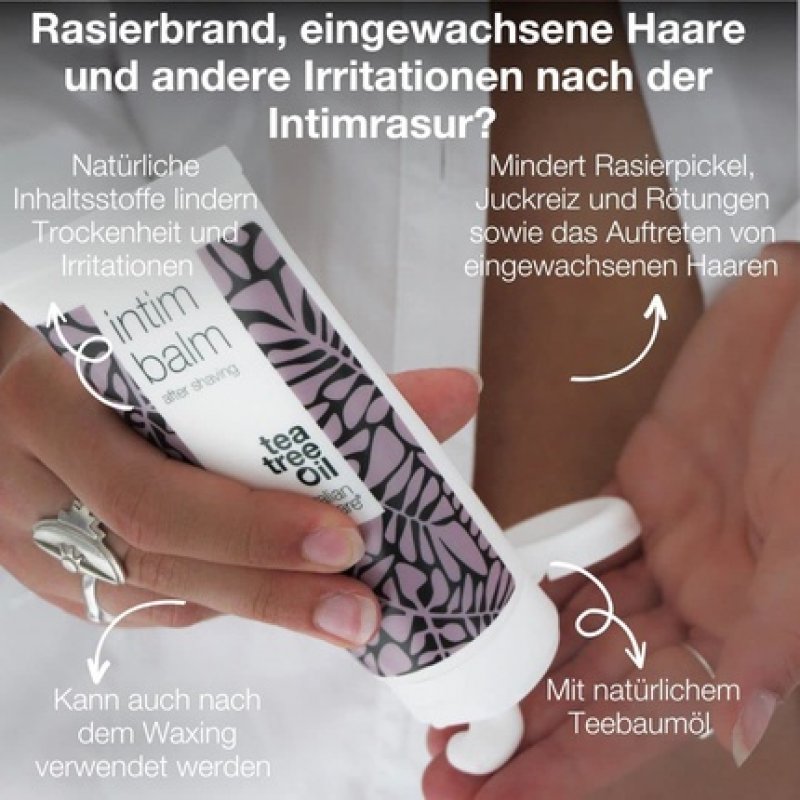 Australian Bodycare Intim Balm 200ml After Shave for Intimate Shaving