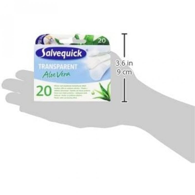 Salvequick Transparent Aloe Vera Dressing with Protective Effect