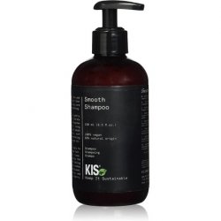 KIS Green Smooth Shampoo 250ml for Dry and Frizzy Hair - 100% Vegan Formula with Soothing Orange Oil