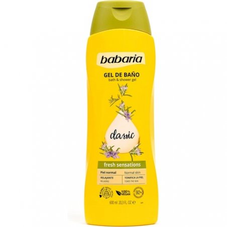 Babaria Oat and Glycerin Bath and Shower Cream 600ml